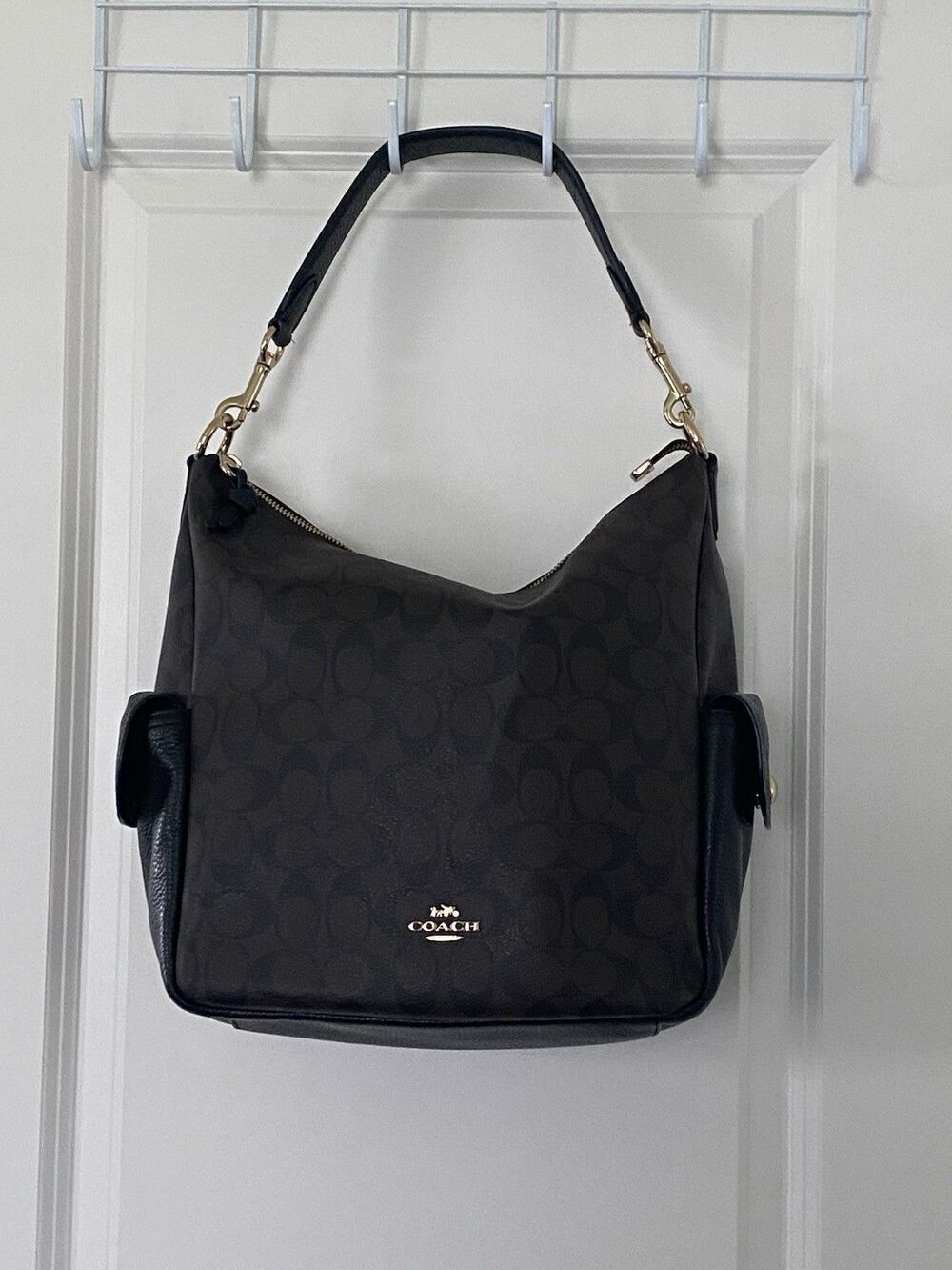 Coach Pennie Shoulder Bag In Signature Canvas